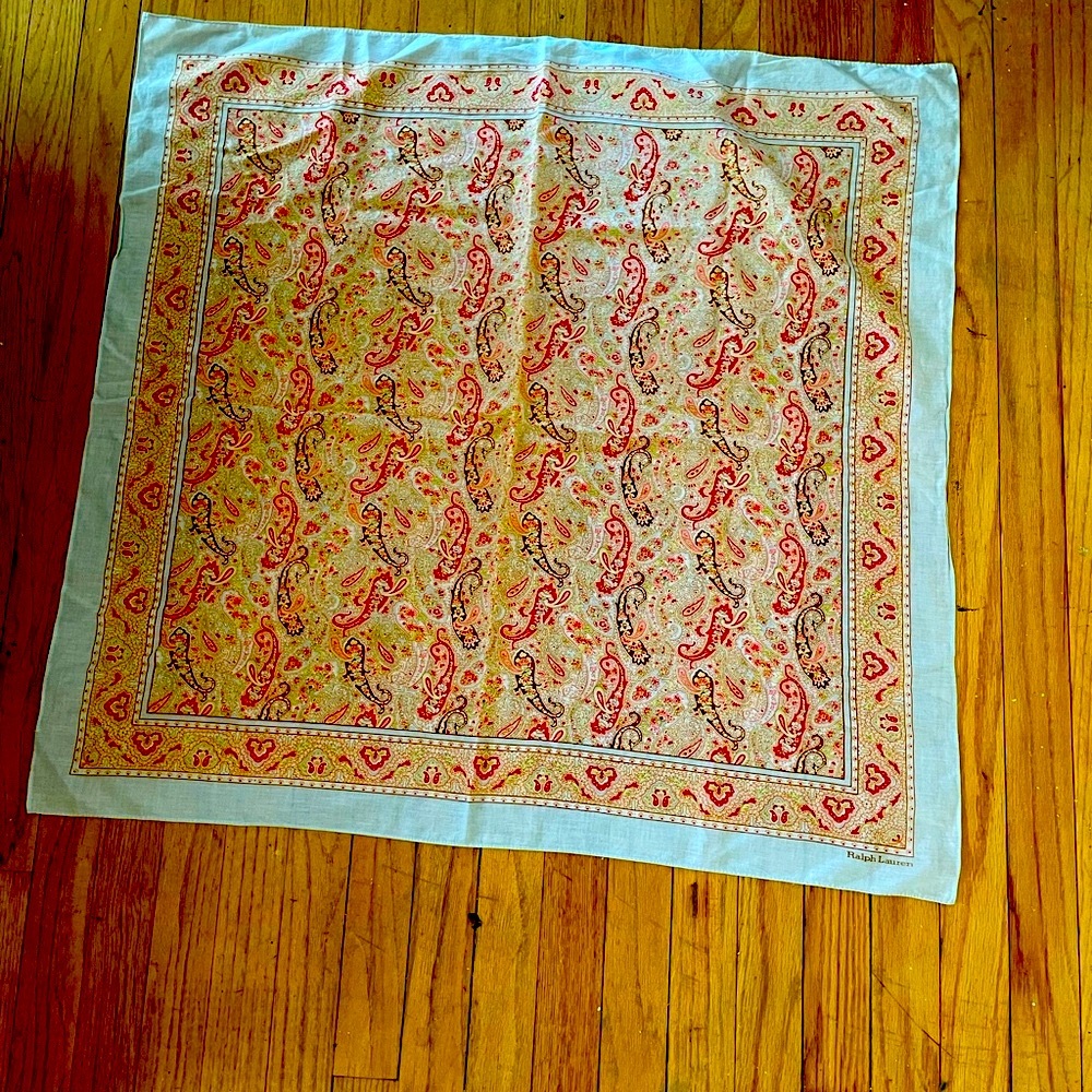 Ralph Lauren vintage scarf